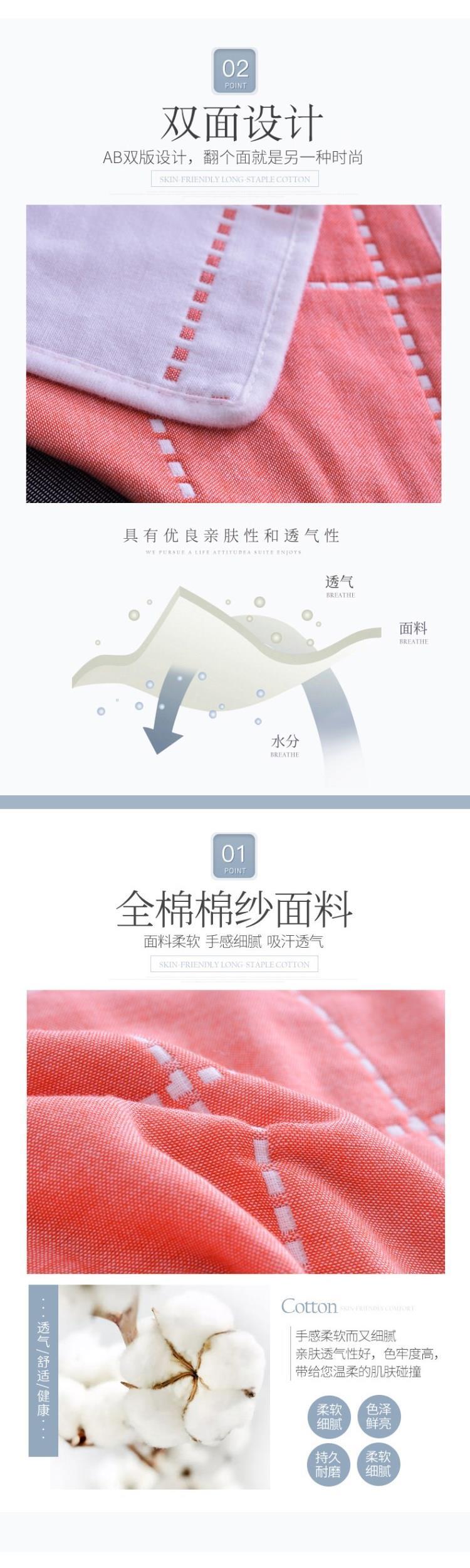 Khăn bông gạc đôi dày, khăn bông kẻ sọc 1,2m cộng với khăn gối dài 1,5 đôi 1,8 mét - Khăn gối áo gối