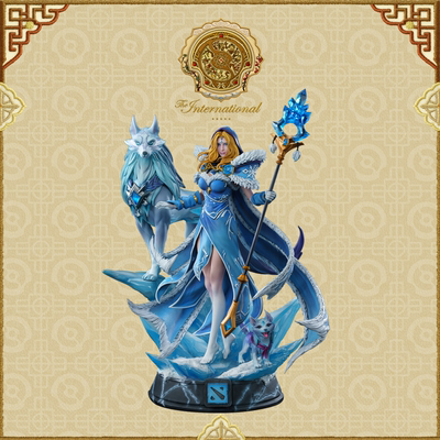 DOTA2冰女雕像预售定金