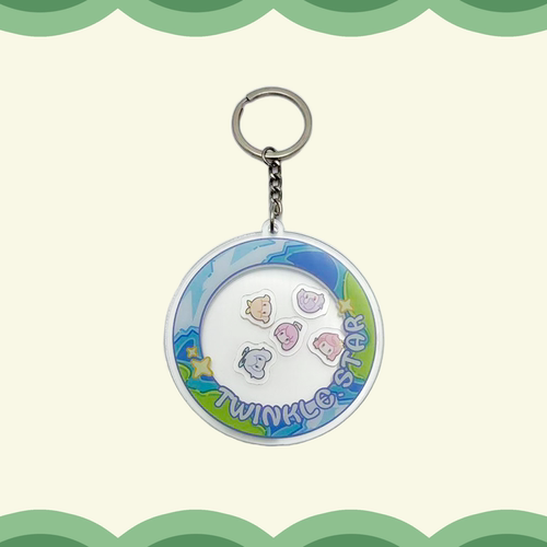 Q萌摇摇乐周边亚克力虚拟偶像挂件姬宝小星球摇摇乐挂件礼品