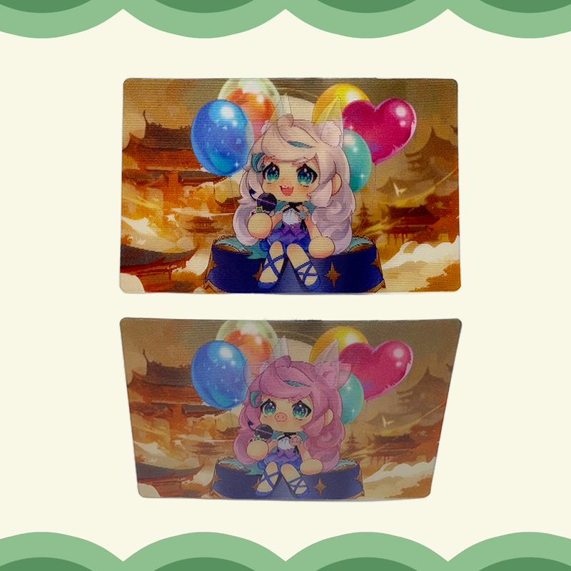 【满39包邮】完美世界电竞虚拟偶像主播露米光栅卡CS礼物刀塔周边