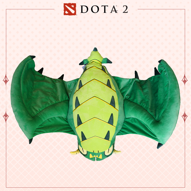 冥界亚龙毛绒抱枕完美世界DOTA2