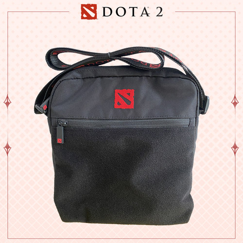 DOTA2便携式斜跨包挎包小包随身完美世界电竞正版V社周边