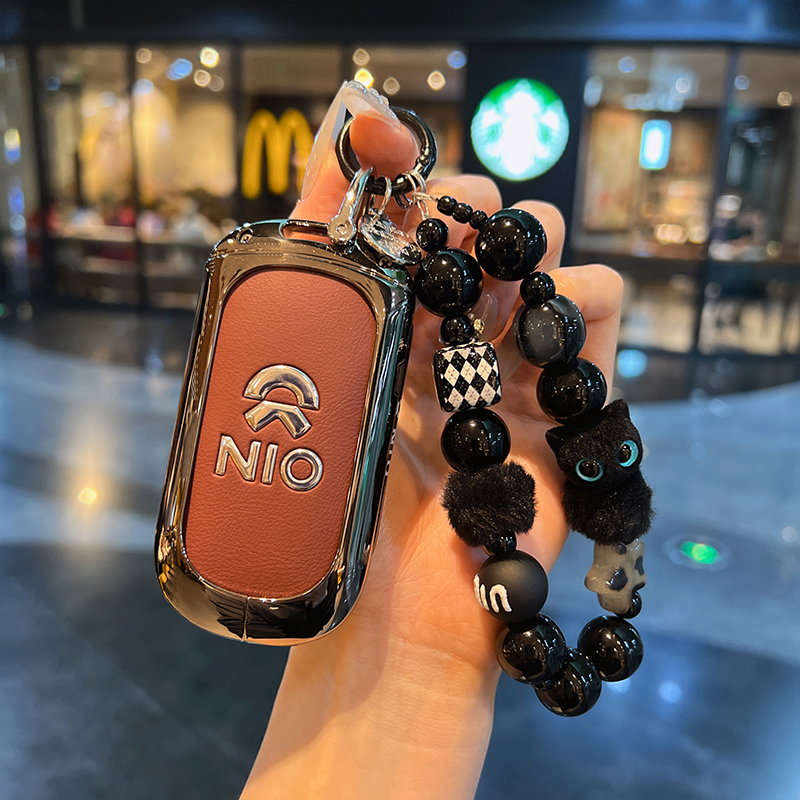 适用2025款蔚来ET9钥匙套未来新款et9新能源签名版金属全包壳扣