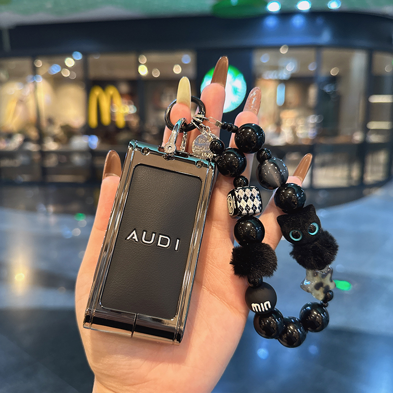 适用奥迪e5钥匙套2026款E5sportback实体车遥控钥匙保护壳全包扣