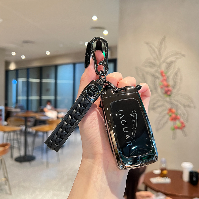 适用捷豹xfl钥匙套XEL汽车fpace专用XJL高端ftype扣epace壳金属