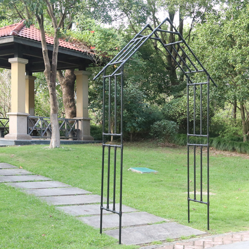 塔型拱门花架花房绿植家用养花种植花卉爬藤花棚支架葡萄组装款