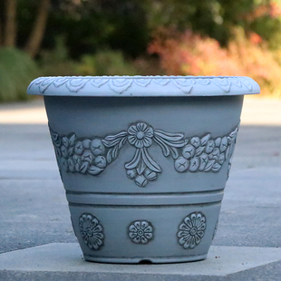 瑞丽花盆植物加厚塑料盆栽绿萝盆景加大阳台创意花盆种菜多肉