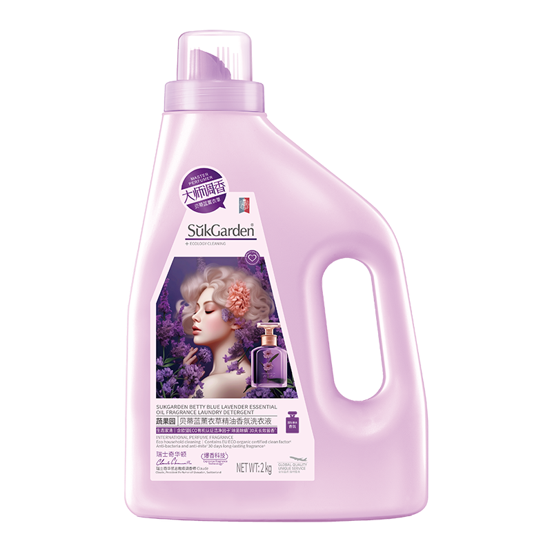 蔬果园洗衣液薰衣草手洗机洗专用持久留香家用实惠袋装正品官方