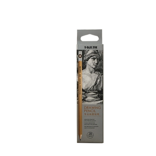 鸿星卡西米尔素描铅笔6h2hb2b软中硬绘图画笔全套初学者4b8b10b12b美术用品绘画铅笔美术生专用笔速写素描笔