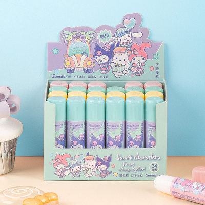 广博三丽鸥高粘度手工固体胶