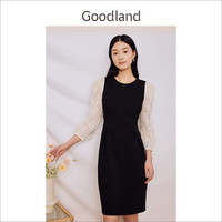 【呼呼严选专享】Goodland美地女装新款连衣裙