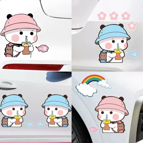 汽车贴纸划痕遮挡电动装饰