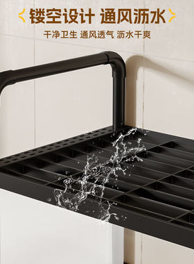 置物架多功能厨房微波炉架子多层塑料落地放锅具储物架收纳架