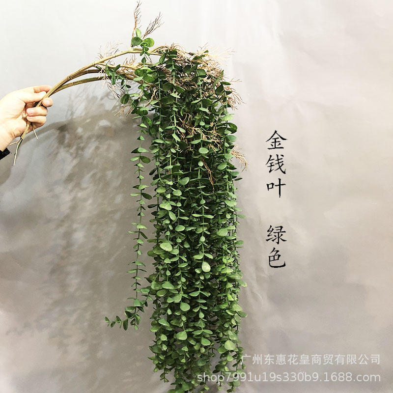 仿真植物尤加利壁挂婚庆