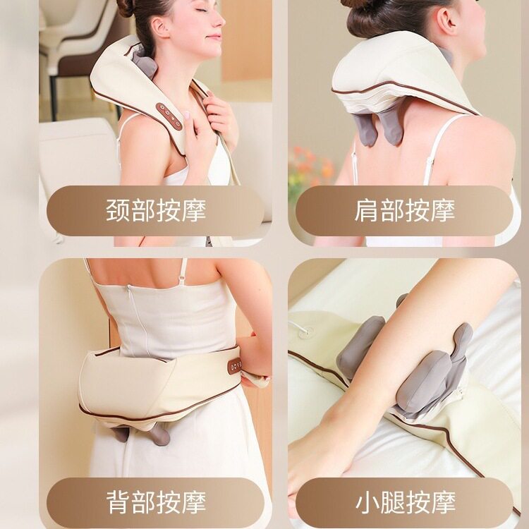 多功能颈椎按摩器智能仿