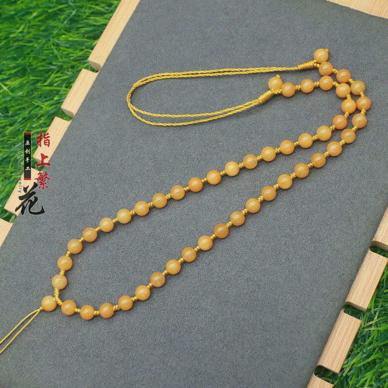 新品男女情侣款项链吊坠挂件绳子手工编织挂绳黄龙玉佩翡翠蜜蜡金