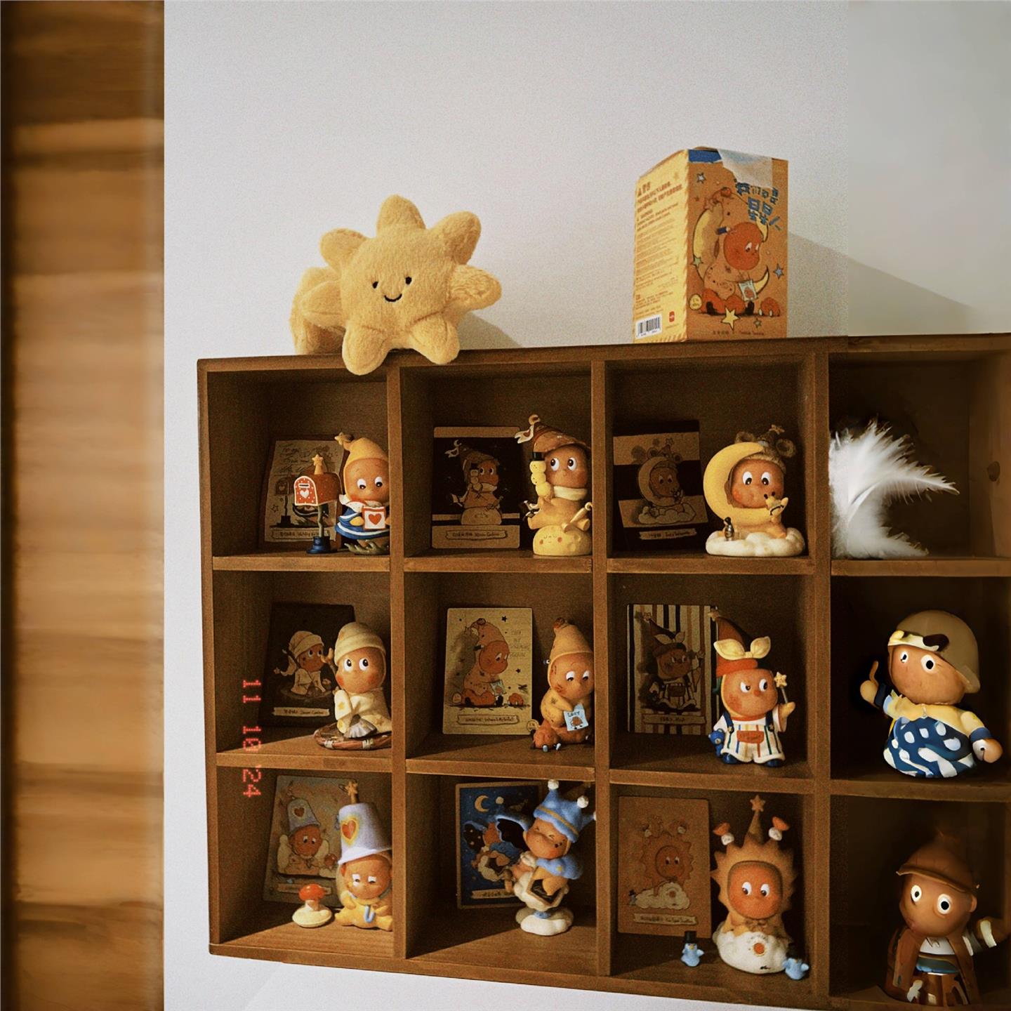 星人展示收纳盒泡玛特单个