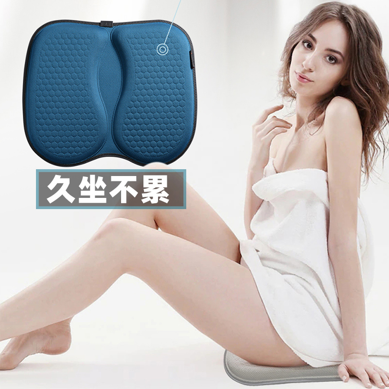 汽车坐垫夏季凉垫单片蜂窝凝胶椅垫硅胶透气冰垫屁屁垫子货车座垫