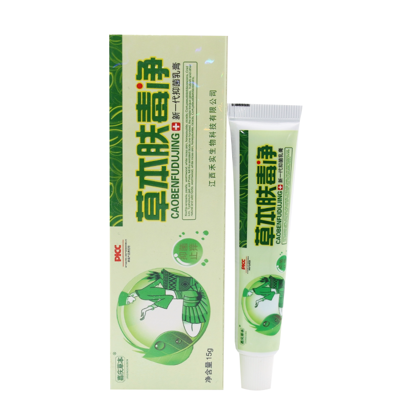草本肤毒净新一代抑菌乳膏