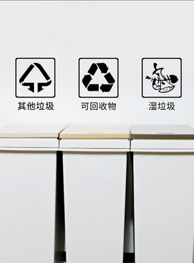 垃圾分类家庭厨房室外装饰贴纸