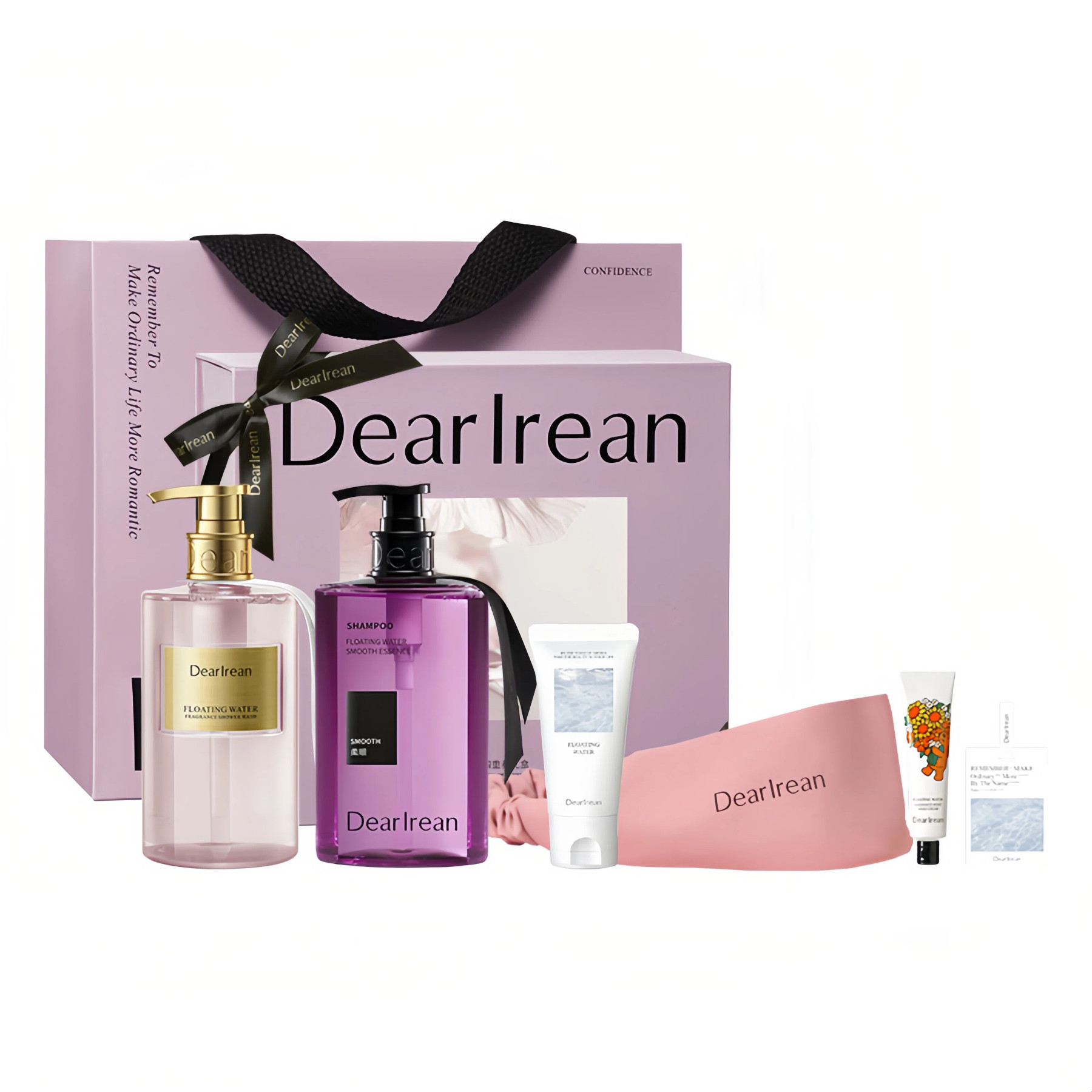 Dearlrean独特艾琳四重奏浮靡之水洗发水沐浴露润肤露护手霜礼盒