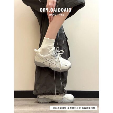 7CM内德训鞋女款小个子厚底2026年春轻便休闲运动小白鞋