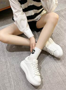 圆头厚底防滑人气休闲运动透气