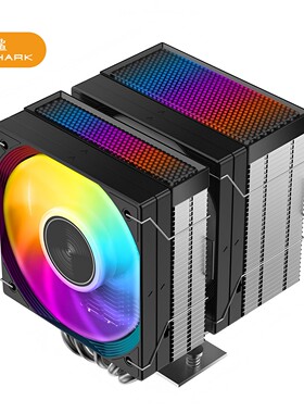 JIUSHARK九鲨JF500mini不挡内存CPU散热器双塔双扇5热管15代AMD