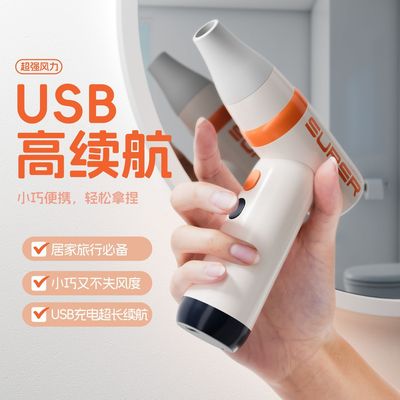 亚马逊爆款手持吹尘器露营高速风扇户外大风力无刷便携式吹风机