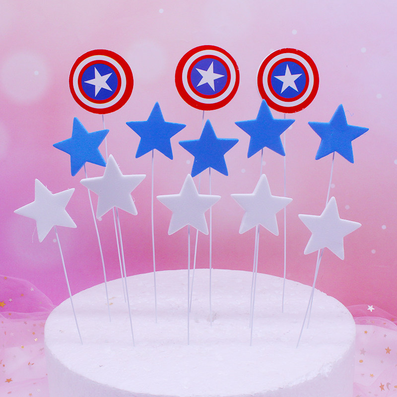 插牌生日烘焙蛋糕装饰