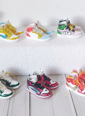 OB24娃鞋19关节体小布娃娃OB26 OB27 AZ6分BJD1/6兵人TBL素体鞋子