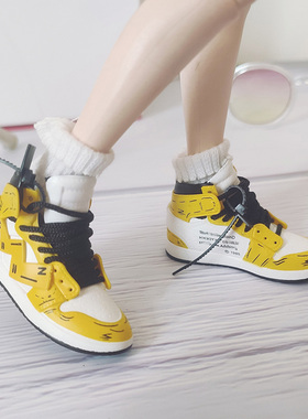 OB24娃鞋19关节体小布娃娃鞋子1/6兵人鞋子TBL兵OB26 OB27 az娃鞋