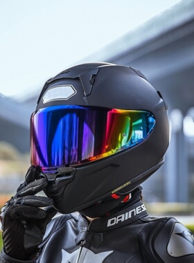 shoei Z8 X15 X14 Z7头盔电镀彩色 日夜通用 变色镜片 防雾镜片贴