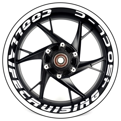 CLC450改装轮毂贴钢圈贴