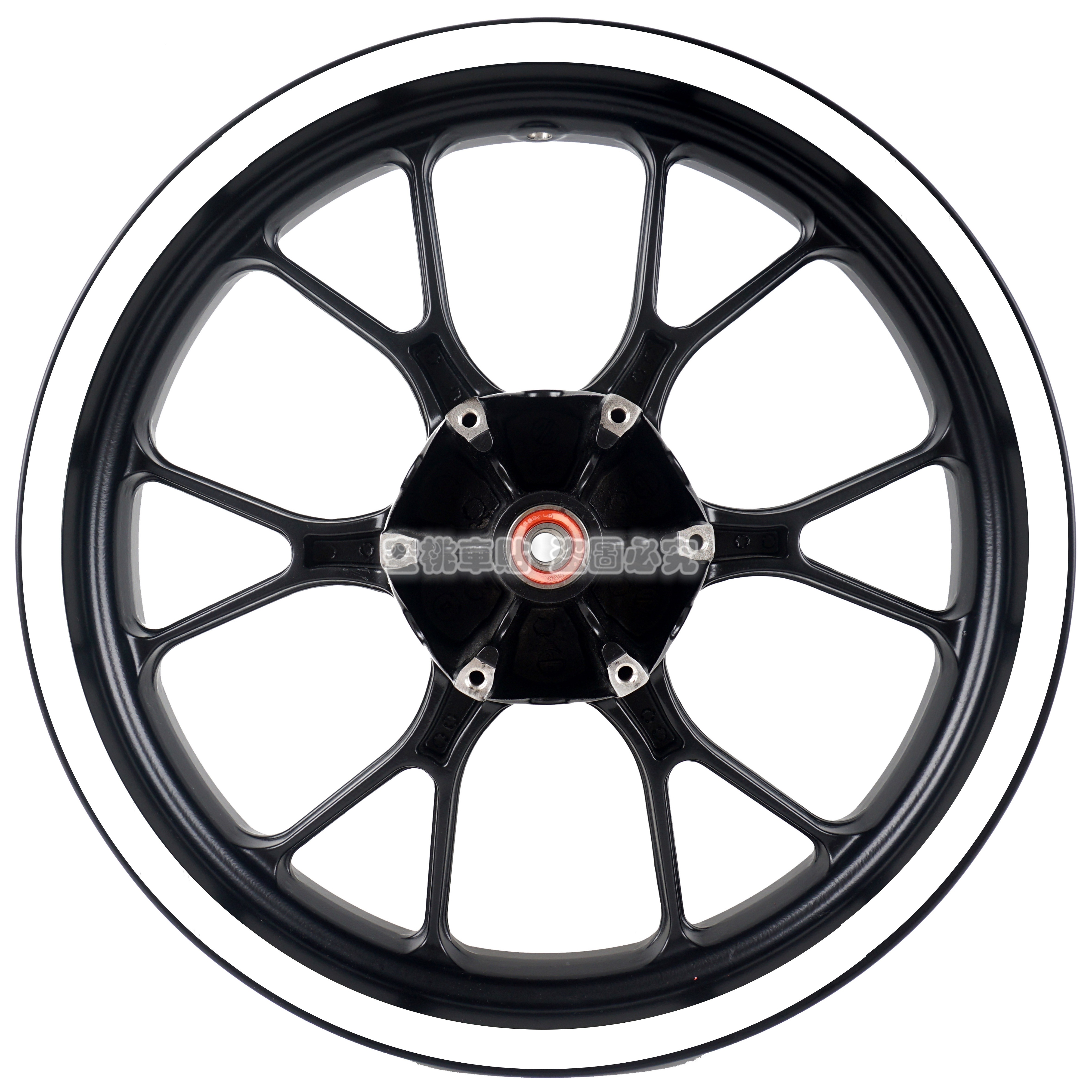 龙嘉v咖250 改装 轮毂贴 钢圈贴 轮圈贴 17寸15寸 防水反光贴纸