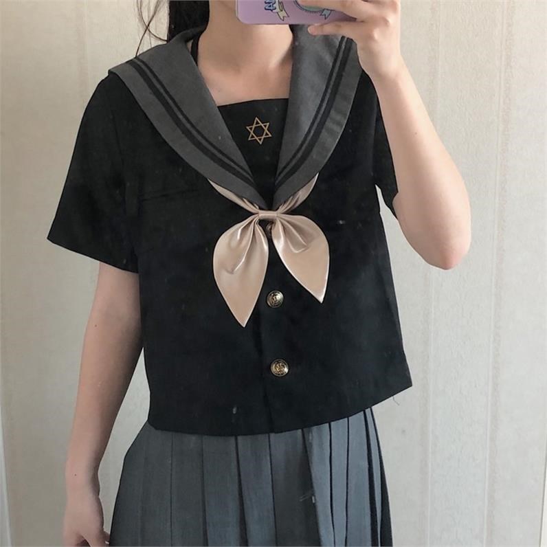 (用76.09元券)赤二本不良jk制服裙正版学生樱
