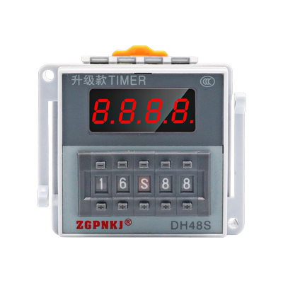 数显一组瞬动自锁时间继电器