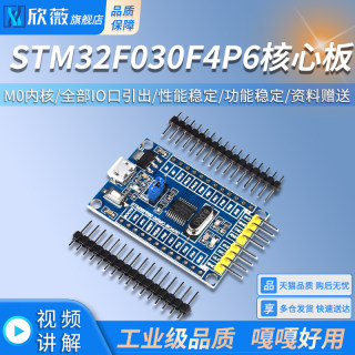 STM32F030F4P6核心板 单片机开发板小系统板子M0内核