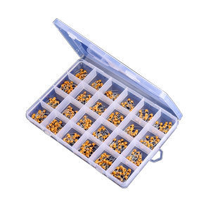 独石电容包 盒装 24种常用 共480只电子元件包 10pf-1uf 101/683