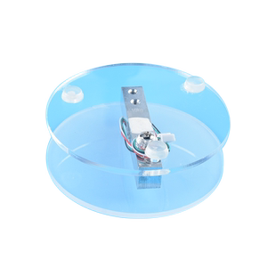 HX711压力传感器模块电子秤支架 称重传感器 圆形秤架5/10kg
