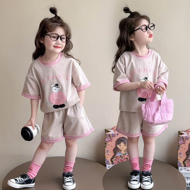 2026新款女宝宝夏季儿童两件套图片