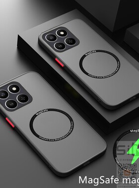 适用于华为荣耀400smart手机壳400 Smart透明保护套5G全包镜头防摔honor软硬壳4OO四百smart磁吸男女新款简约