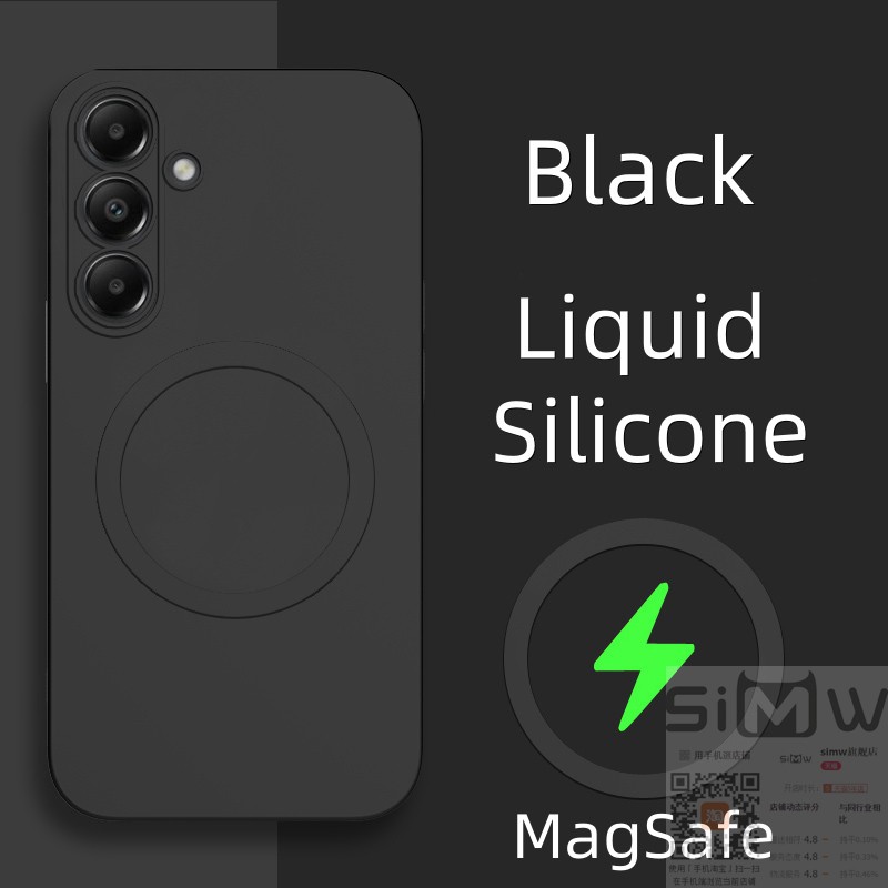 适用于三星A15手机壳Galaxy A15液态硅胶保护套SM一A156E全包镜头防摔A156B引磁吸A156M磨砂samsung男女新款