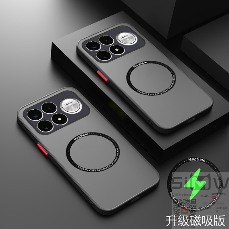 适用于小米红米k100pro手机壳Redmi K100 Pro Max透明保护套mi全包K1OO防摔por软硬壳max磁吸100pm新款5g简约