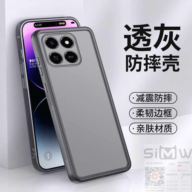 适用于华为荣耀play10t手机壳honorplay10t透明保护套LOG一AN10自带镜头膜piay全包pay硅胶paly新款1O十t简约