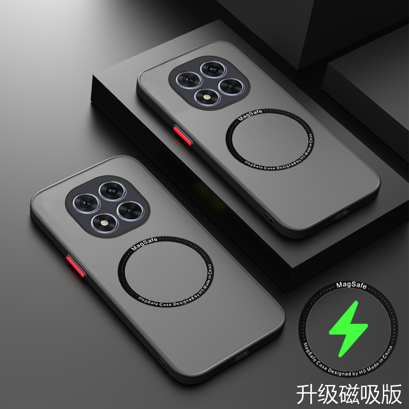 适用于小米pocox7手机壳Xiaomi POCO X7透明保护套5G全包镜头opoc软硬壳opco磁吸pooc男女poco新款P0C0简约x7