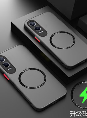 oppok12x透明磨砂手机壳新款磁吸