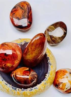 天然海螺化石吊坠项链原石原矿矿物标本男女饰品吊坠斑彩螺切片