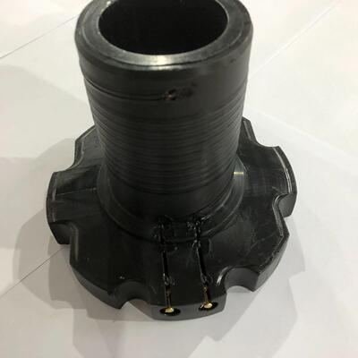 厂家钢丝网骨架塑料复合管电熔內承插电熔管件PE电熔法兰管