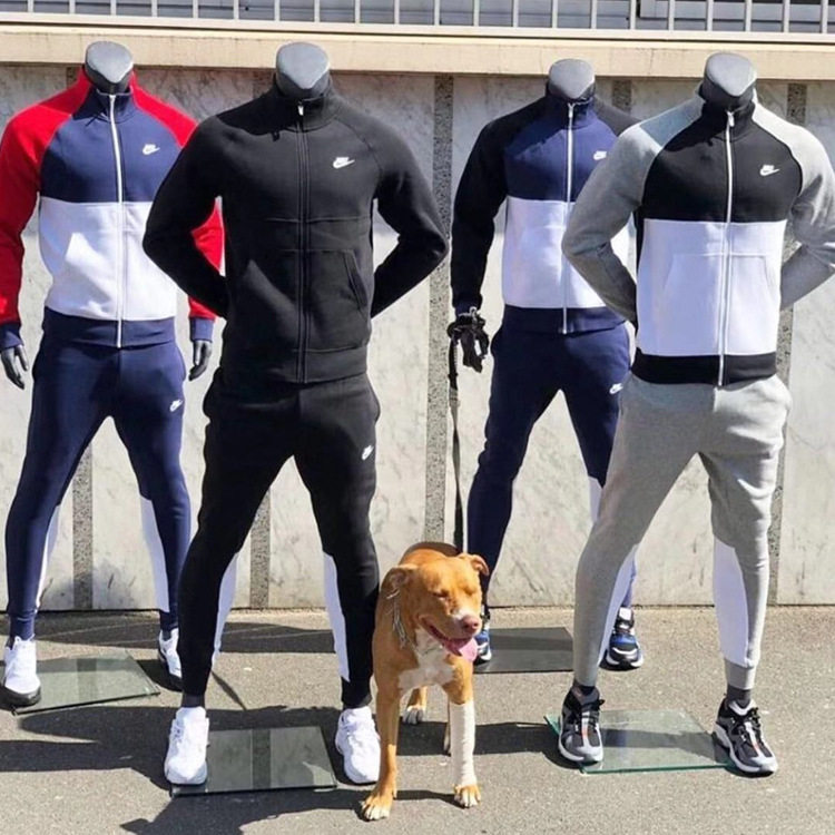 橱窗展示服装全身模特男女运动健身哑铃模特玻璃钢站模坐模半身模